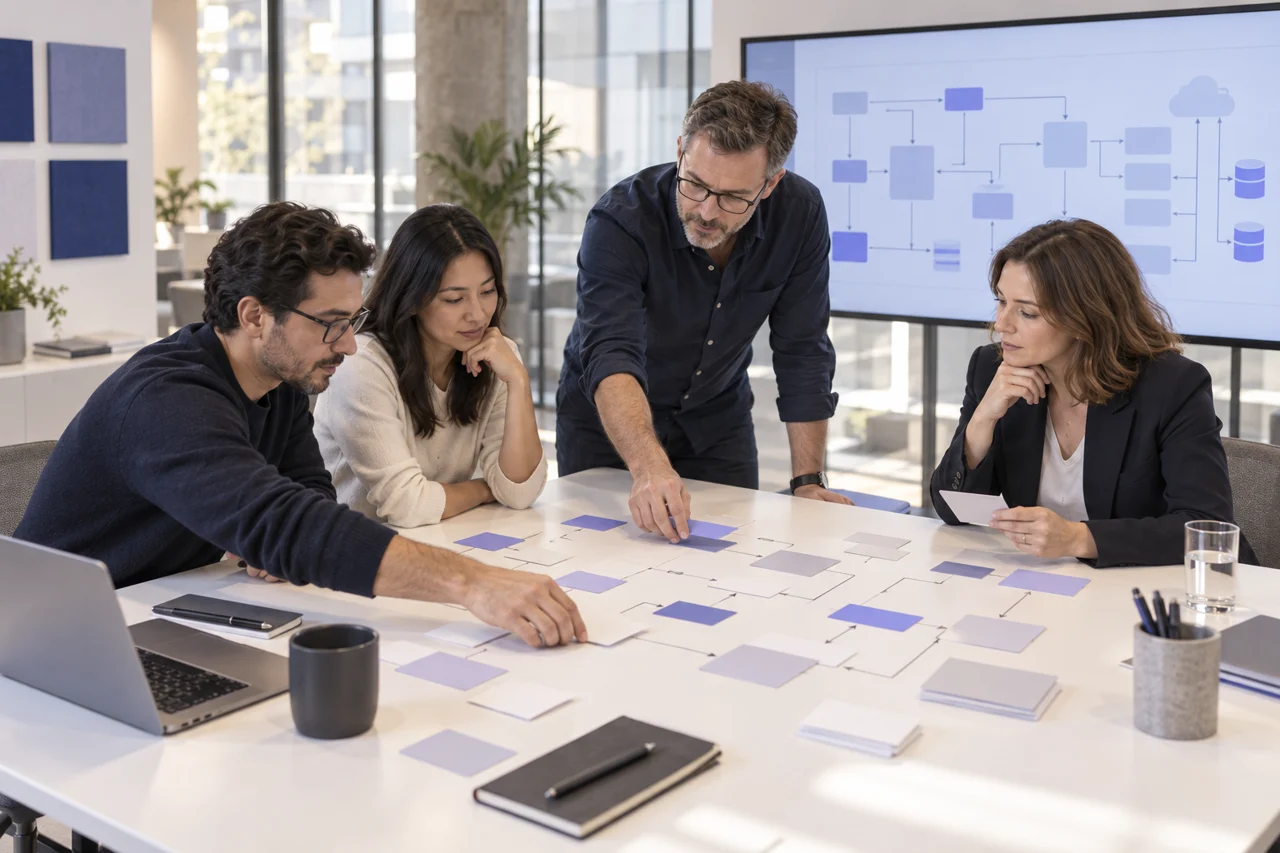 An enterprise team planning an AI workflow implementation